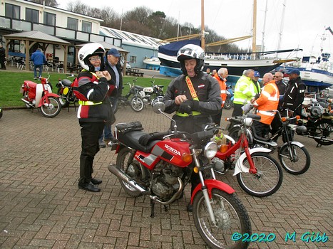 Mince Pie Run at Shotley