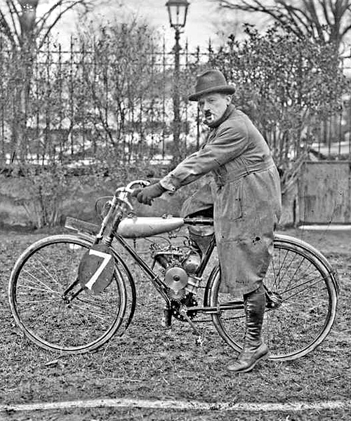 Anzani Motorised Bicycle