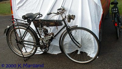 JES motorised bicycle