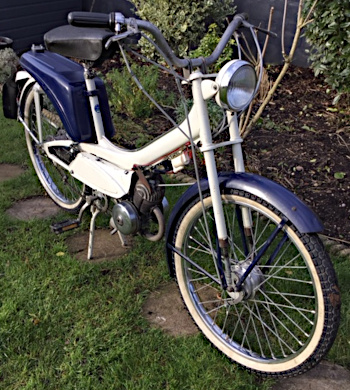 1969 Raleigh RM8 moped