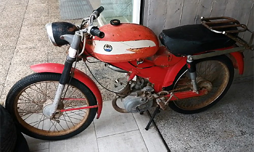 Moped in Lanzarote