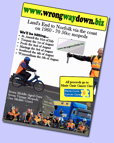 Wrong Way Down flyer