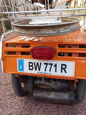 Ariel Three JON 654H