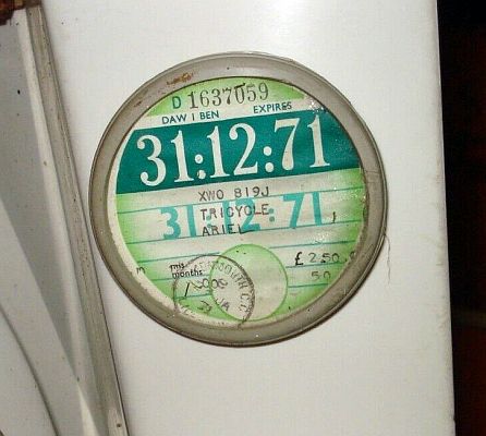 Ariel Three XWO 819J