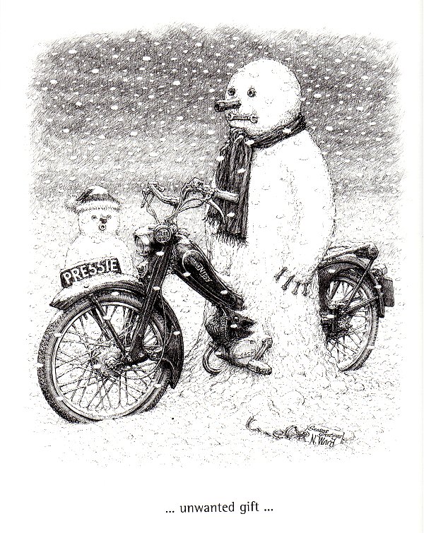 Norman Nippy drawing